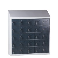 CAPSA Canteen Locker with 25 compartments (Suitable for wall mou..